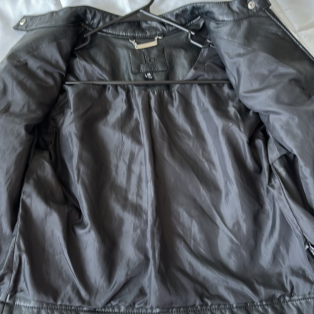 Black Biker Jacket - Picture 4 of 8